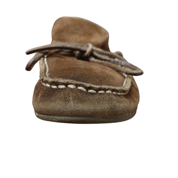 FRYE Lewis Tie Men's Suede Loafer Driving Shoes Size 9 M - Picture 10 of 13